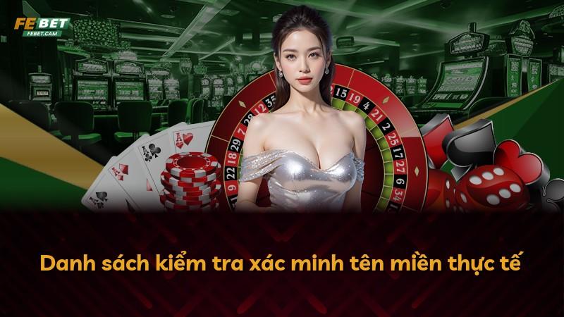 Danh sách kiểm tra xác minh tên miền thực tế