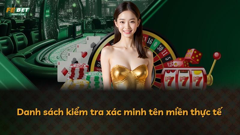 Danh sách kiểm tra xác minh tên miền thực tế