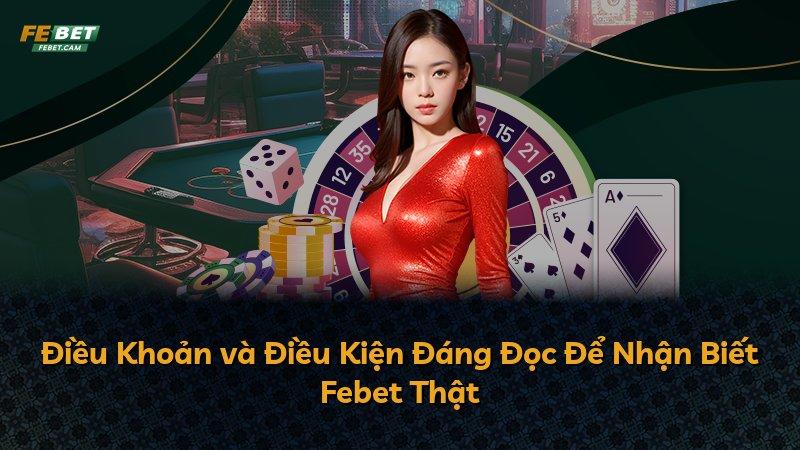 Điều Khoản và Điều Kiện Đáng Đọc Để Nhận Biết Febet Thật