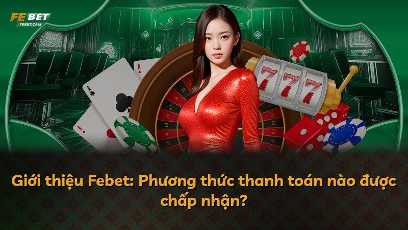Giới thiệu Febet: Phương thức thanh toán nào được chấp nhận?