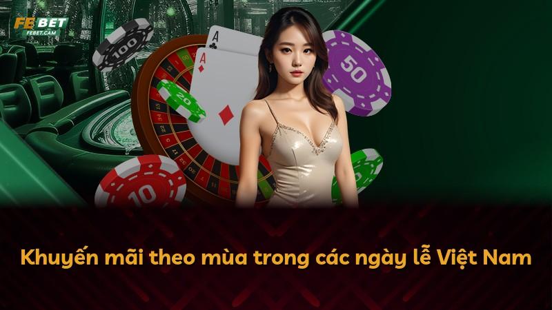 Khuyến mãi theo mùa trong các ngày lễ Việt Nam