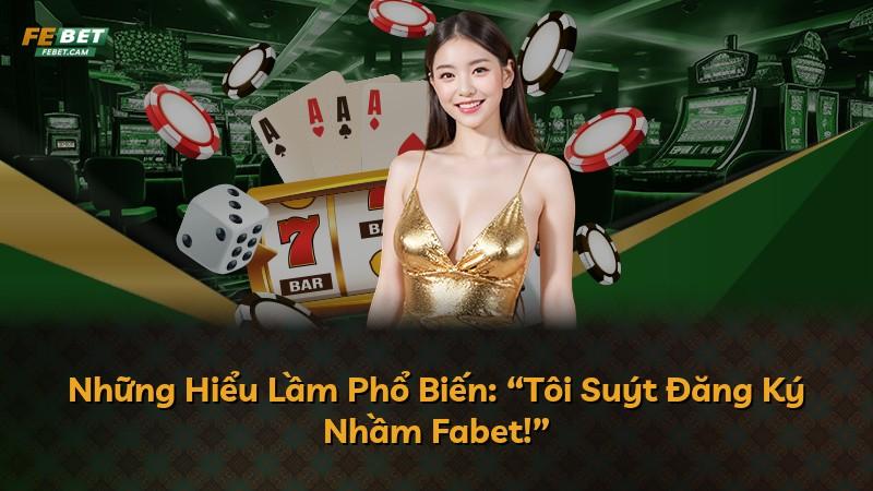 Những Hiểu Lầm Phổ Biến: “Tôi Suýt Đăng Ký Nhầm Fabet!”
