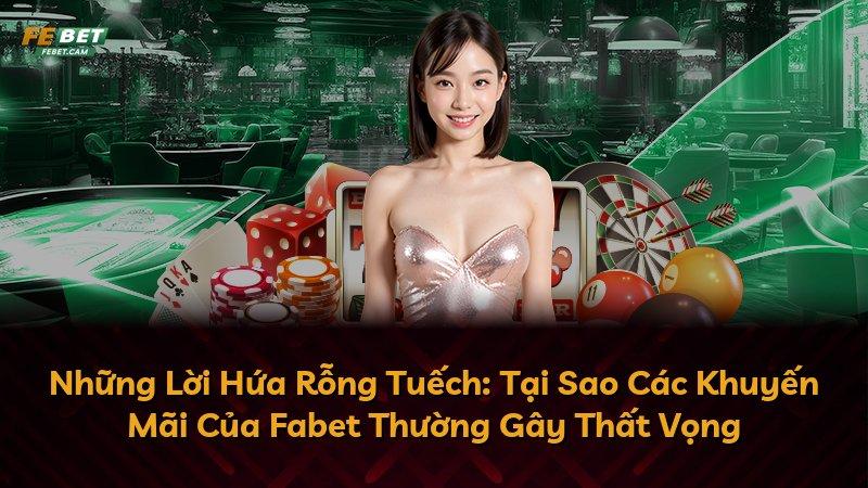 Những Lời Hứa Rỗng Tuếch: Tại Sao Các Khuyến Mãi Của Fabet Thường Gây Thất Vọng