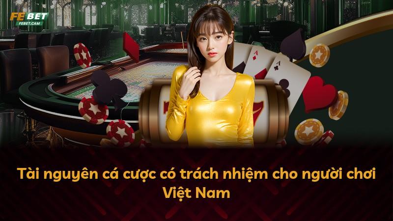 Tài nguyên cá cược có trách nhiệm cho người chơi Việt Nam
