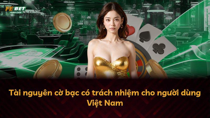 Tài nguyên cờ bạc có trách nhiệm cho người dùng Việt Nam